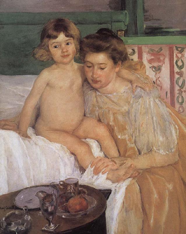 Mary Cassatt Get up oil painting image